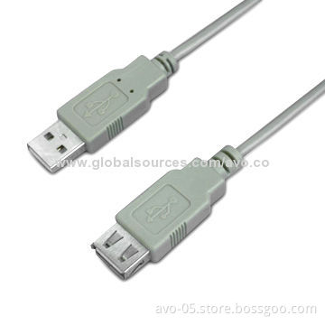 USB A Male to A Female Cables with Transfer Speed Up to 480Mbps